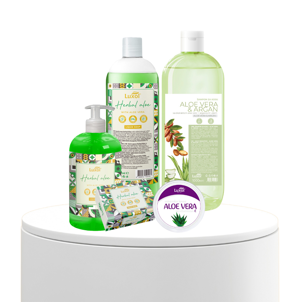 Luxol set GREEN ALOE