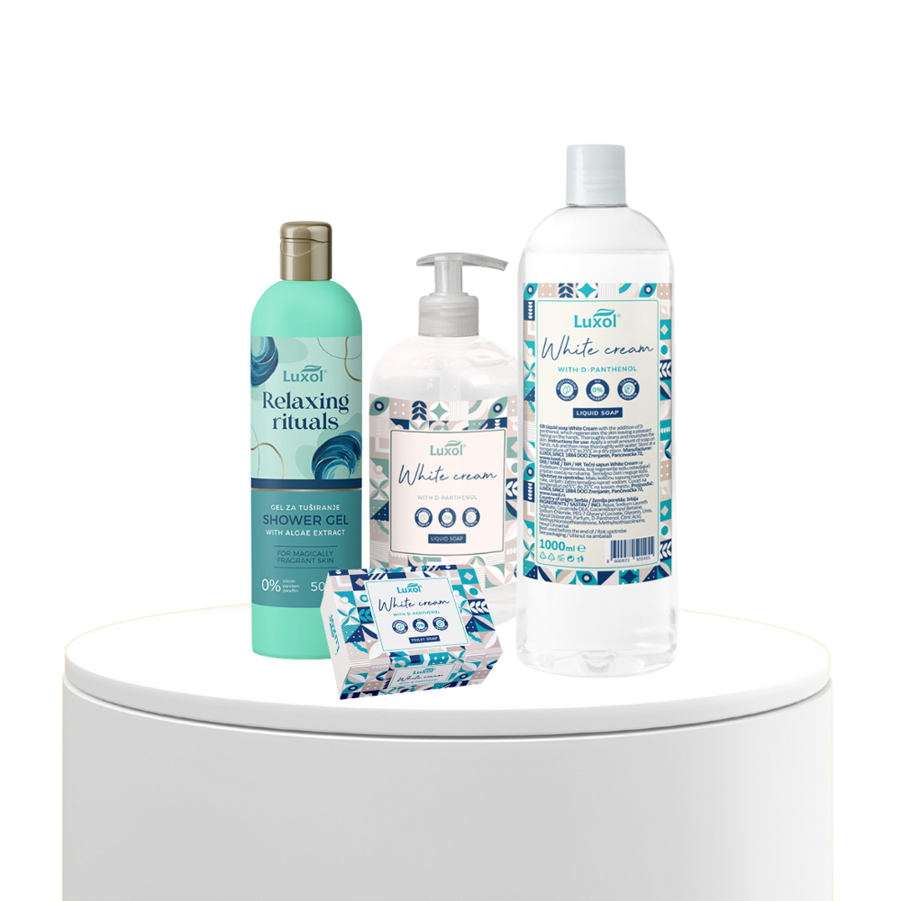 Luxol set WHITE RELAXING