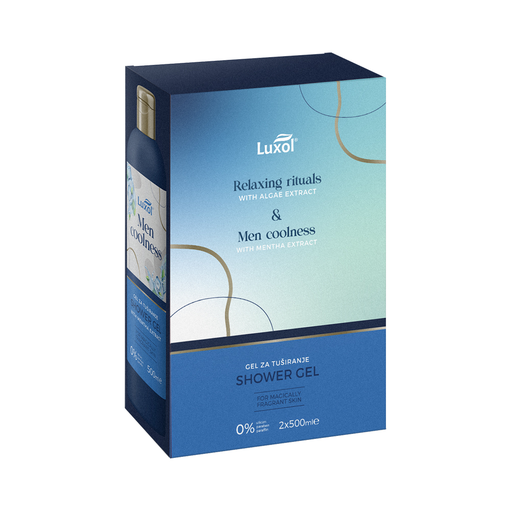 DUO PACK shower gel Men Relaxing 2x500ml 1 DUO PACK shower gel Men Relaxing 2x500ml